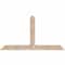 Ekena Millwork Portland Smooth Timber Gable Bracket, Douglas Fir, 72"W x 39"H x 1 1/2"D x 5 1/2"F, 13/12 Pitch GBW072X39X0206POR00SDF - alternate 1